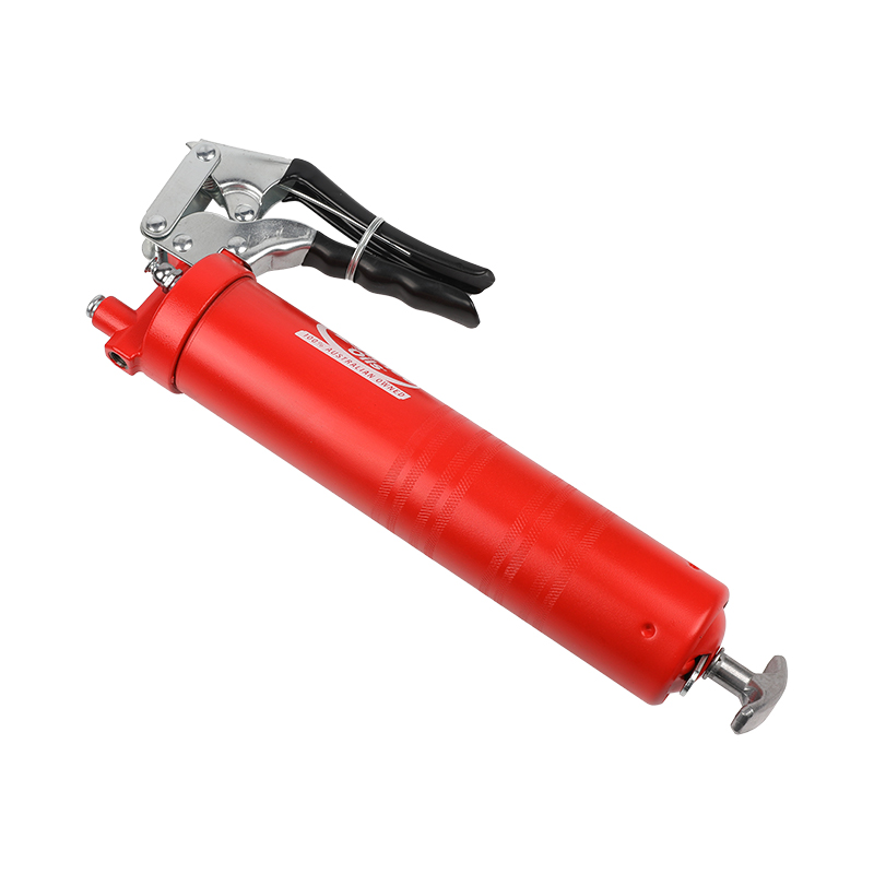 Heavy duty pistol grip aluminum grease gun