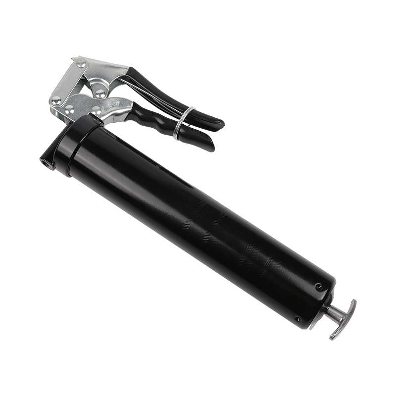 Heavy duty pistol grip aluminum grease gun