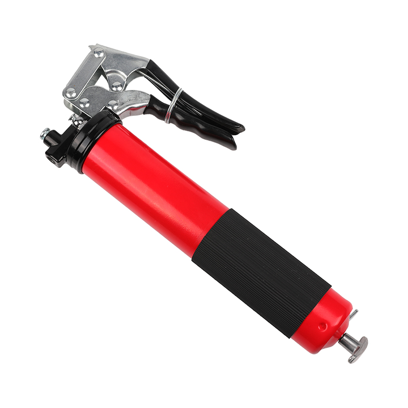 Heavy duty pistol grip aluminum grease gun