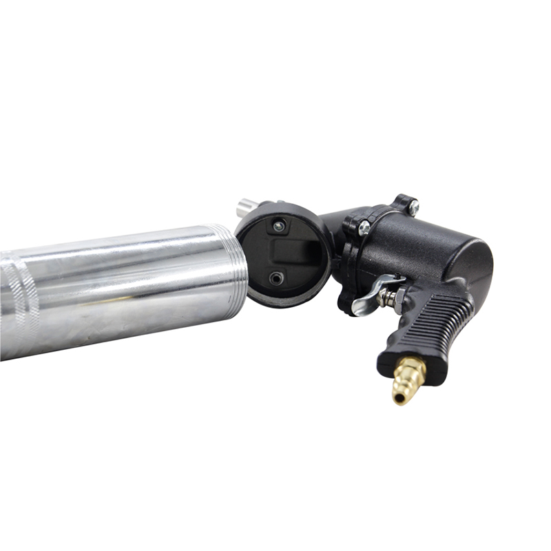 Heavy duty air operated high pressure grease gun for pneumatic grease pump