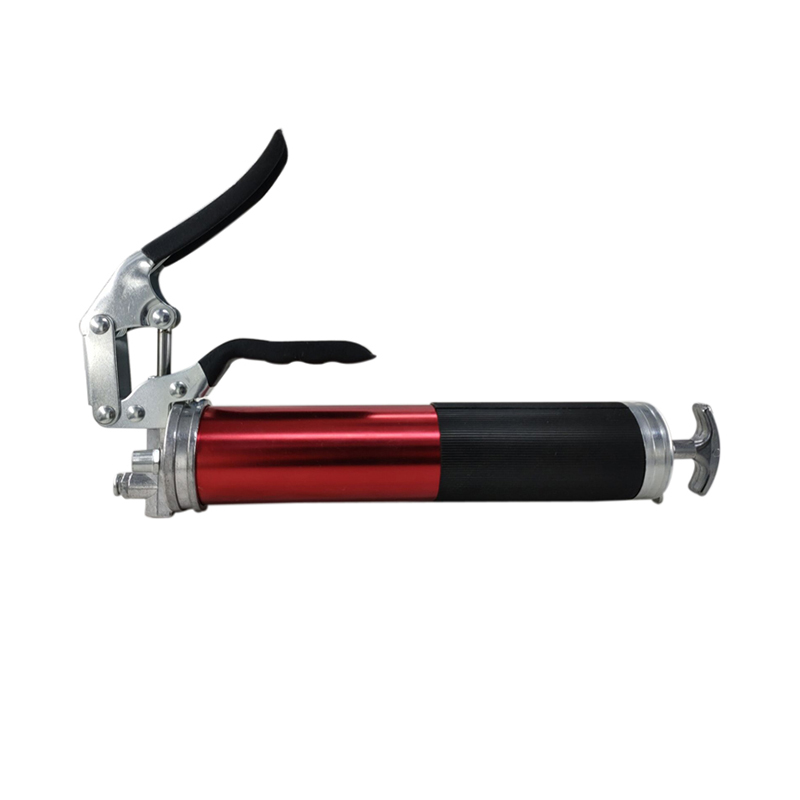 Heavy duty pistol grip aluminum grease gun