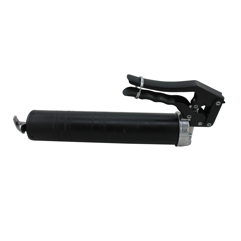 Heavy duty pistol grip aluminum grease gun